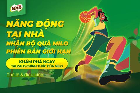 THỂ LỆ CHƯƠNG TRÌNH “MILO SÂN CHƠI NĂNG ĐỘNG”